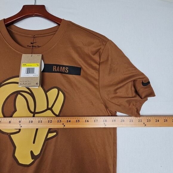 Nike Los Angeles Rams Salute To Service Team Apparel T-Shirt Men's Size Small - Picture 7 of 9